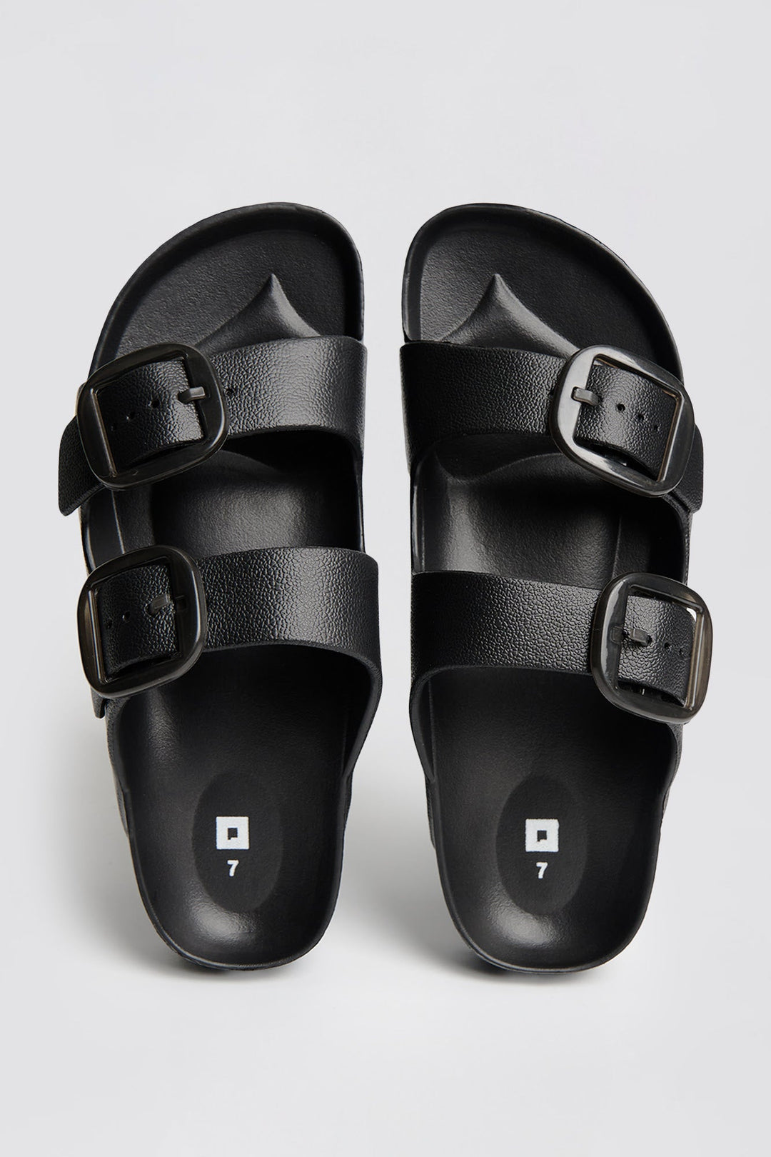 Women's Two Band Rubber Slides