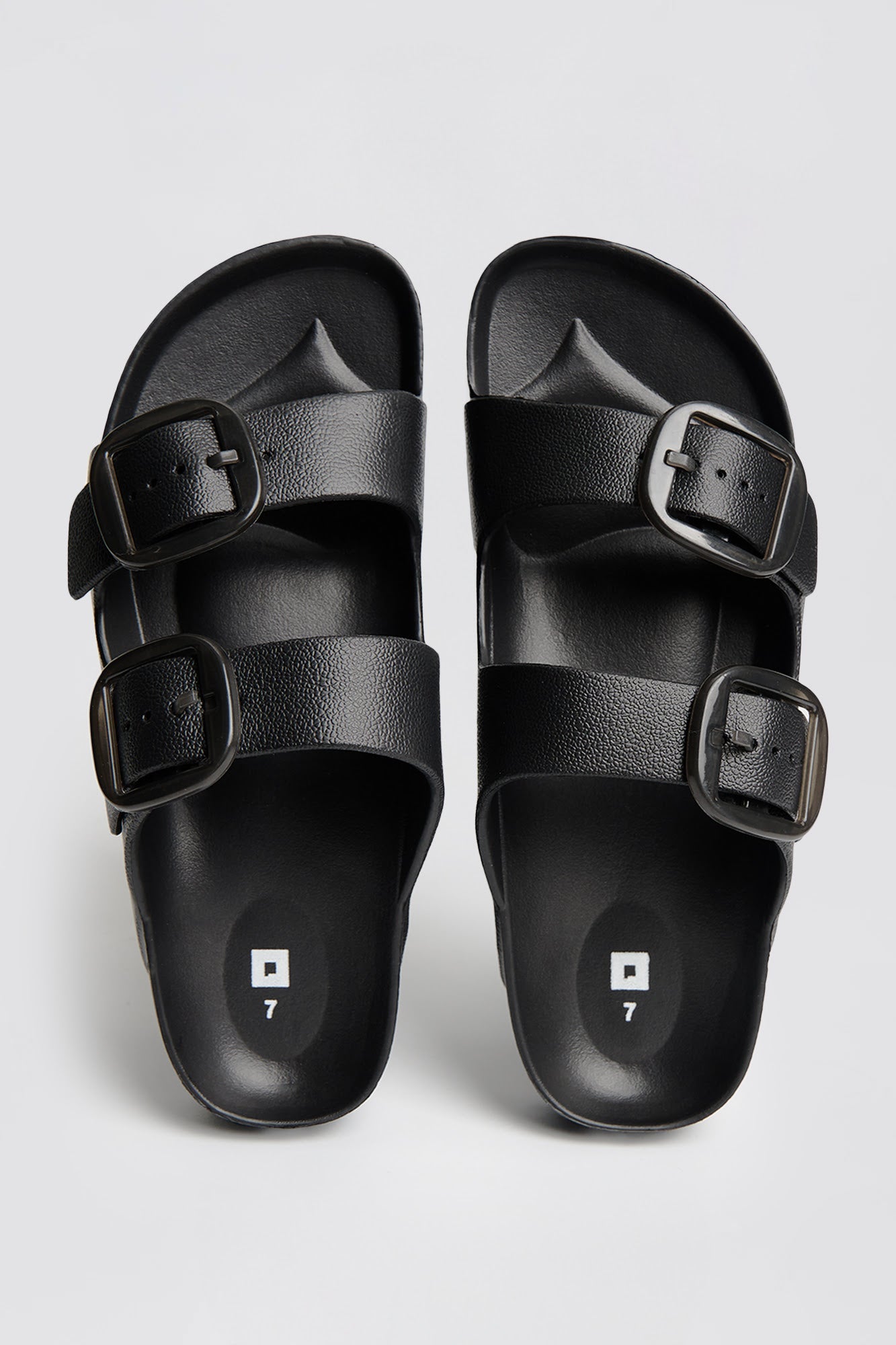 Women's Two Band Rubber Slides