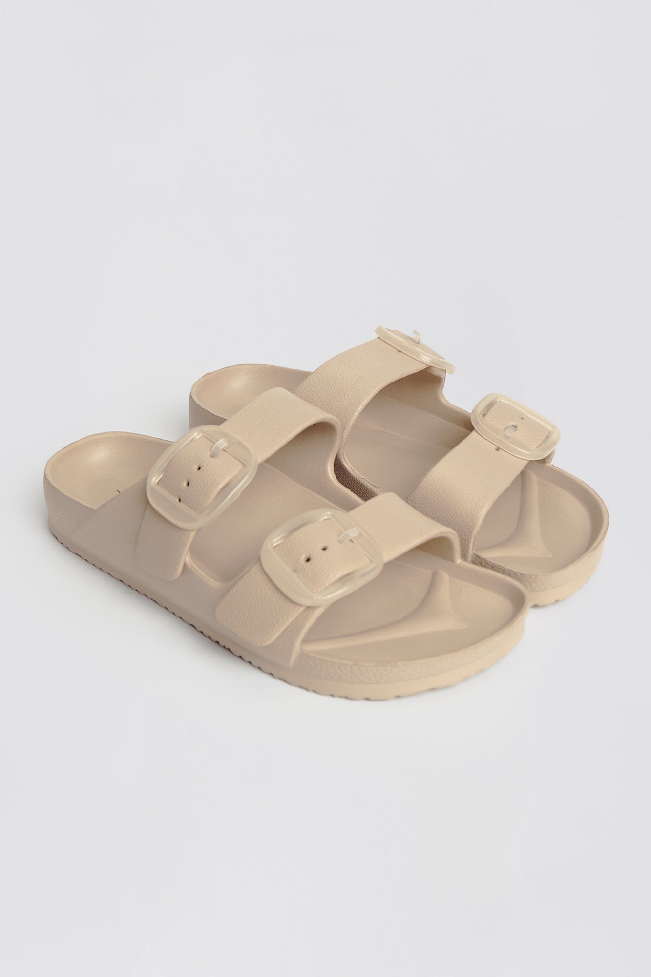 Women's Two Band Rubber Slides