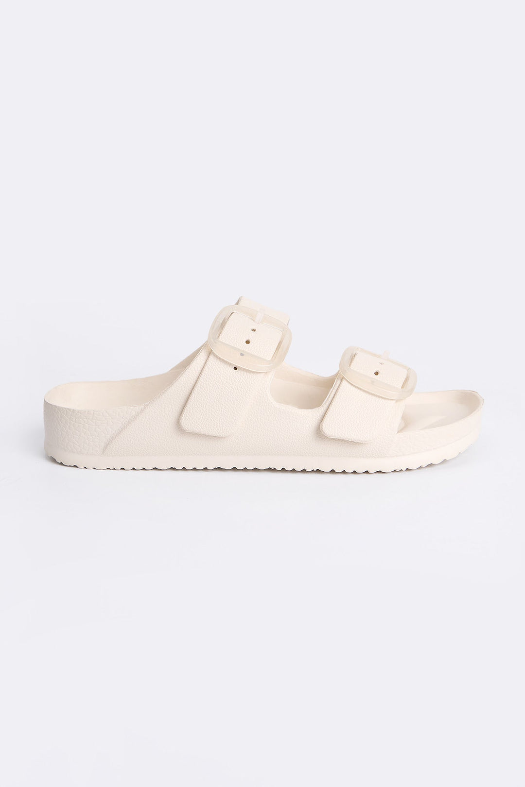 Women's Two Band Rubber Slides