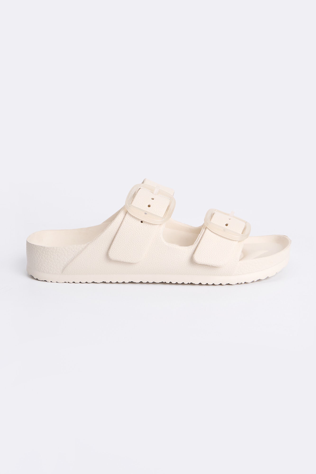 Women's Two Band Rubber Slides
