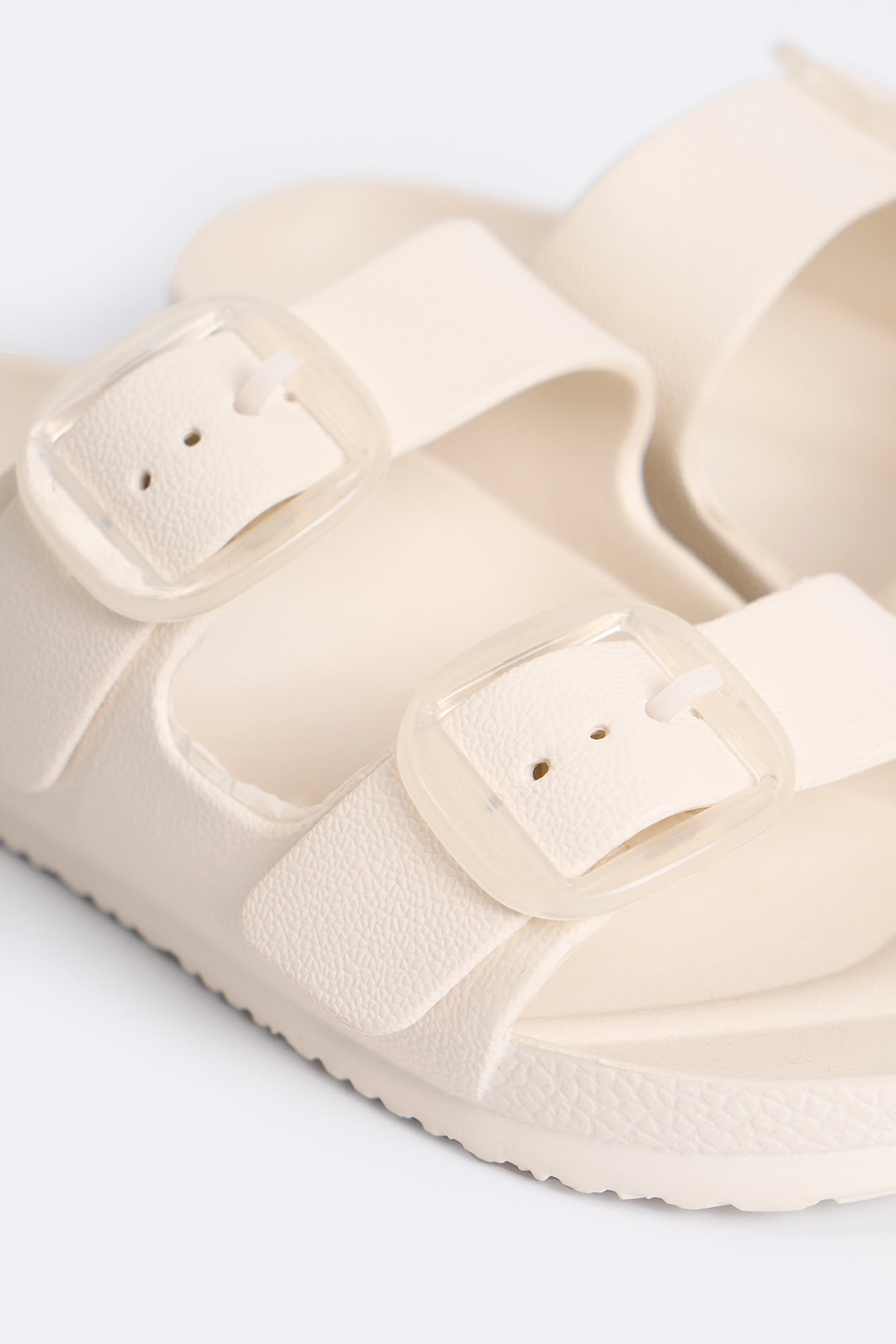 Women's Two Band Rubber Slides