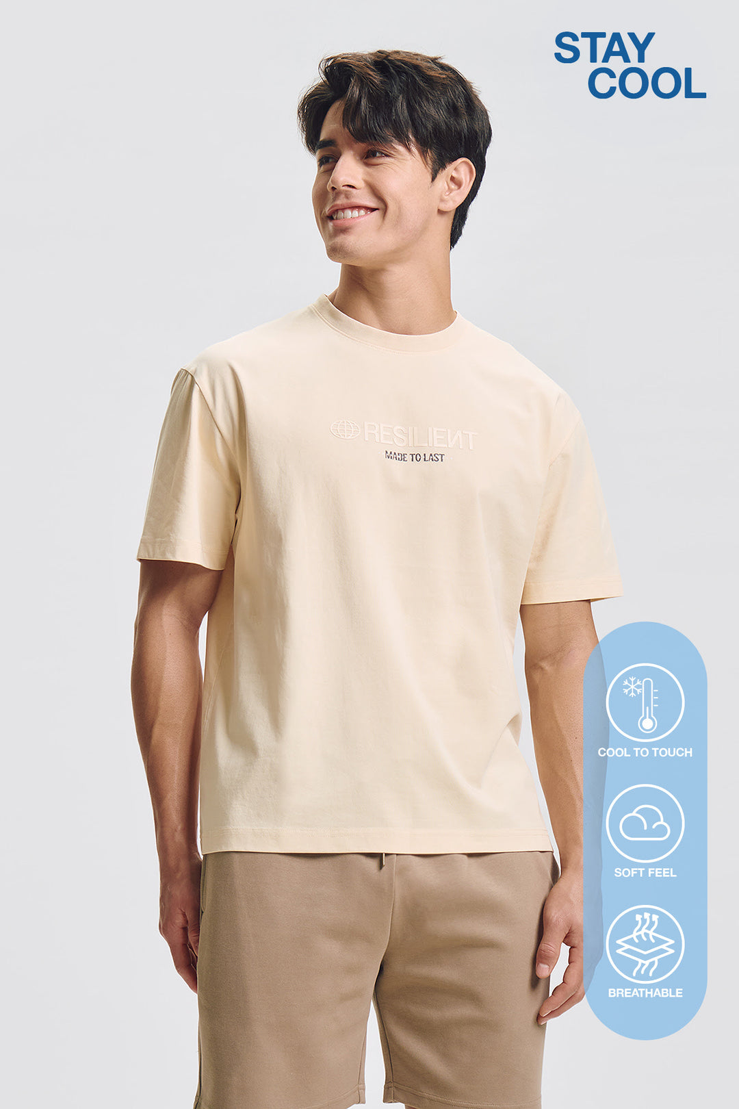 Stay Cool Relaxed Graphic T-Shirt