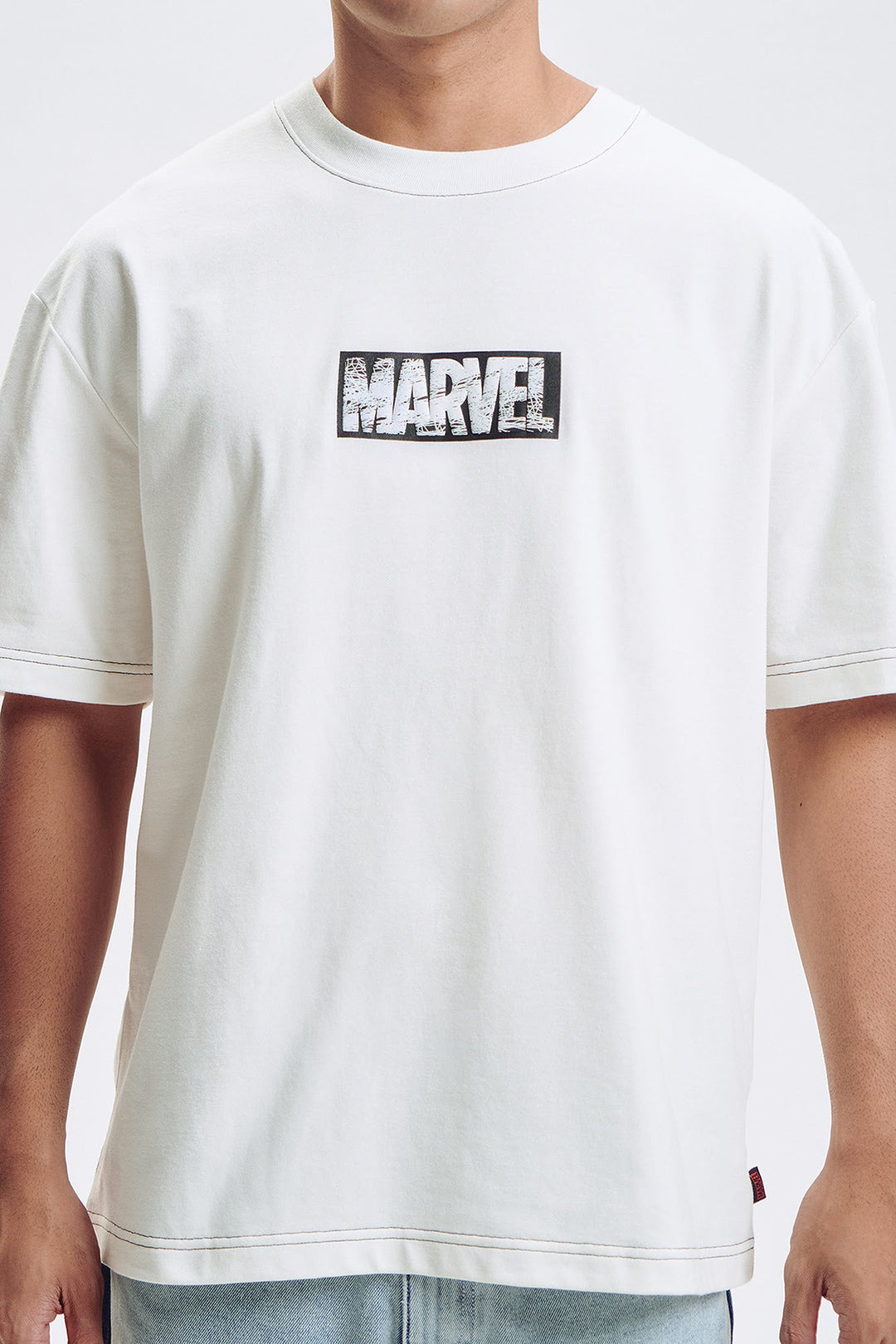 Penshoppe Marvel Spider-Man Relaxed Graphic T-Shirt