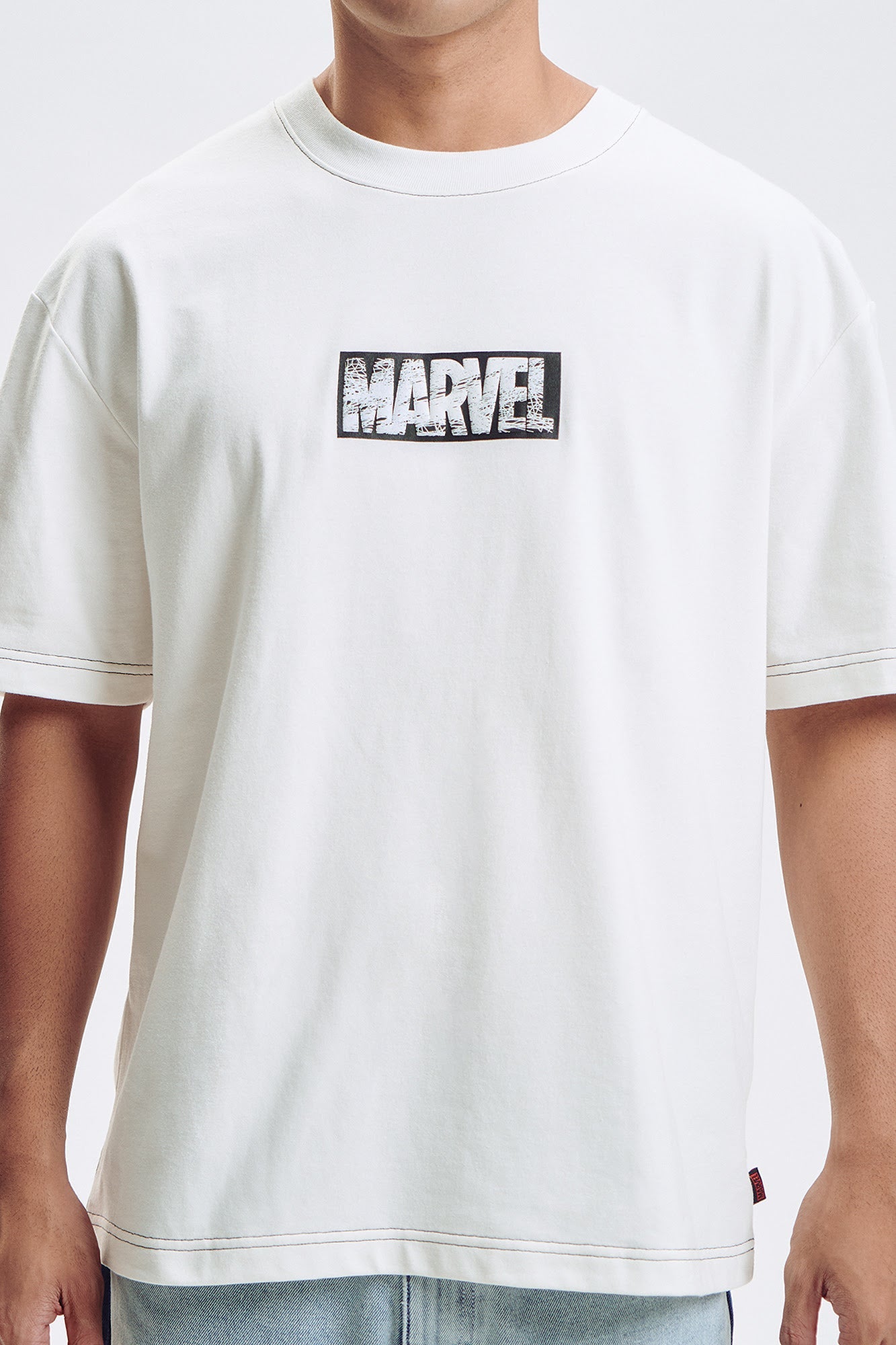 Penshoppe Marvel Spider-Man Relaxed Graphic T-Shirt