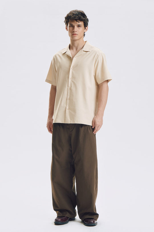 Dress Code Baggy Fit Pleated Pants