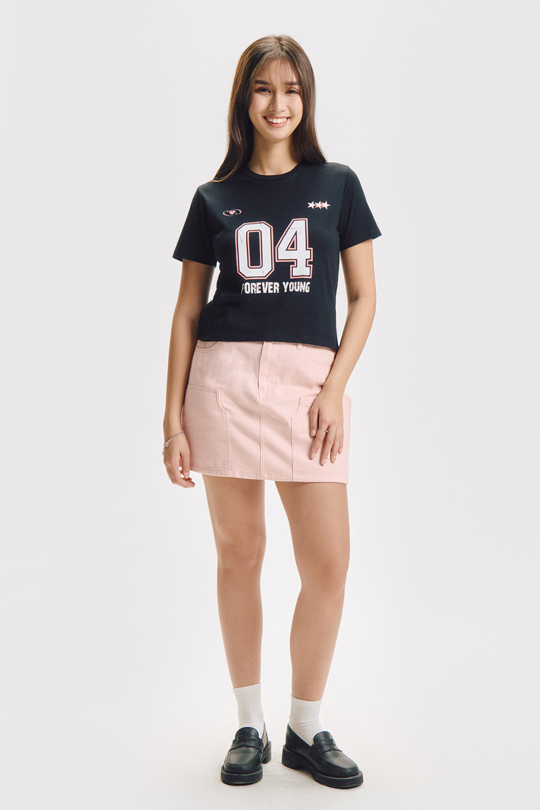 Forever Young Relaxed Graphic T-Shirt