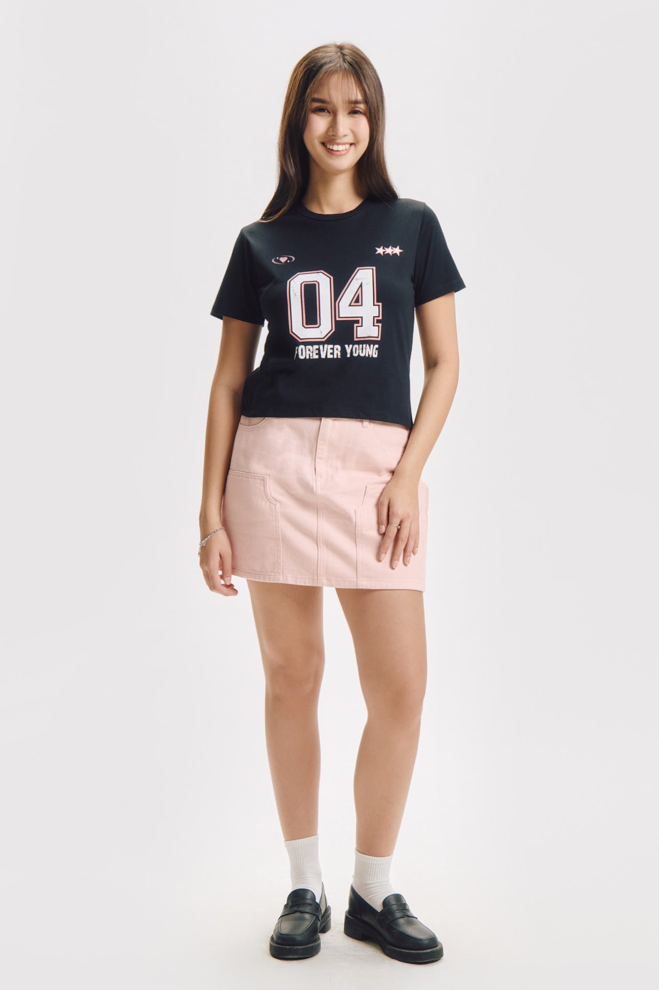 Forever Young Relaxed Graphic T-Shirt