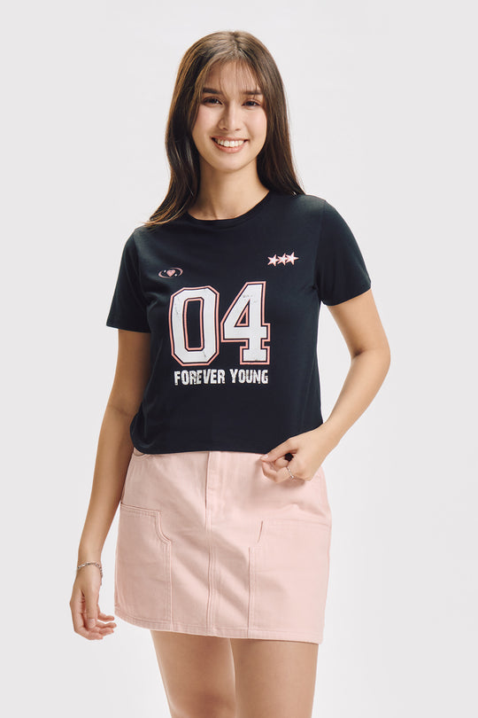 Forever Young Relaxed Graphic T-Shirt