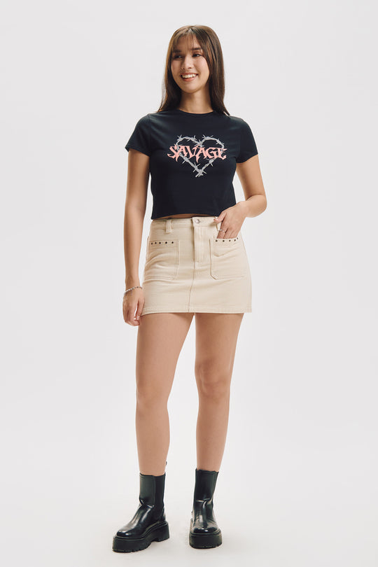 Savage Slim Graphic T-Shirt