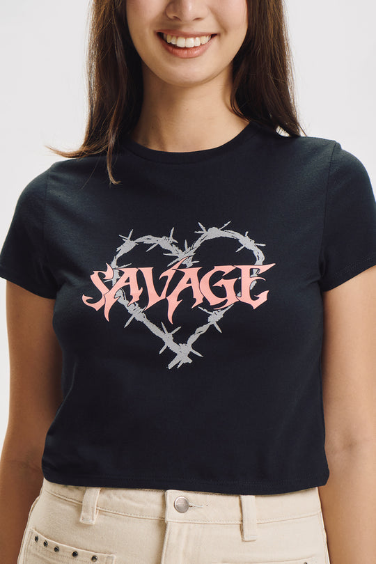 Savage Slim Graphic T-Shirt