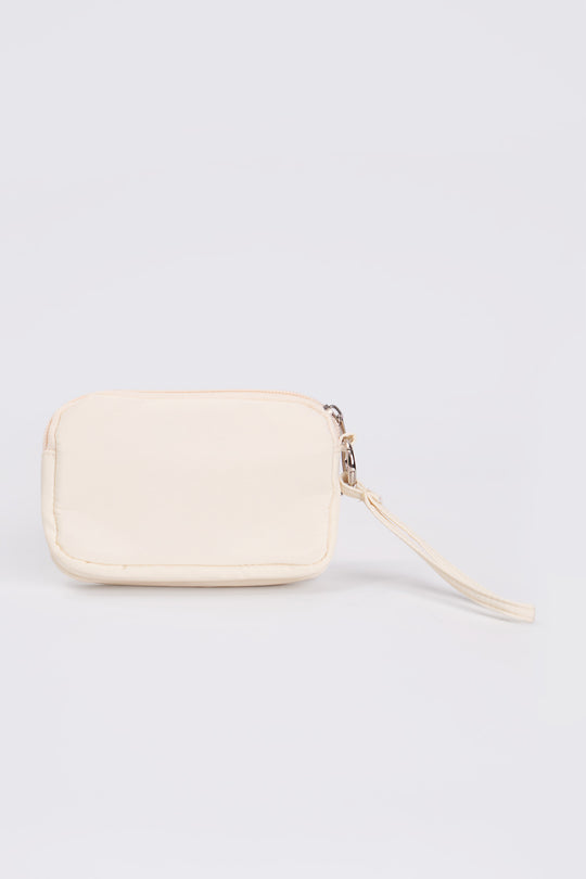 Double Zip Wristlet with Print