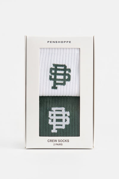 PS Crew Socks Pack of 2