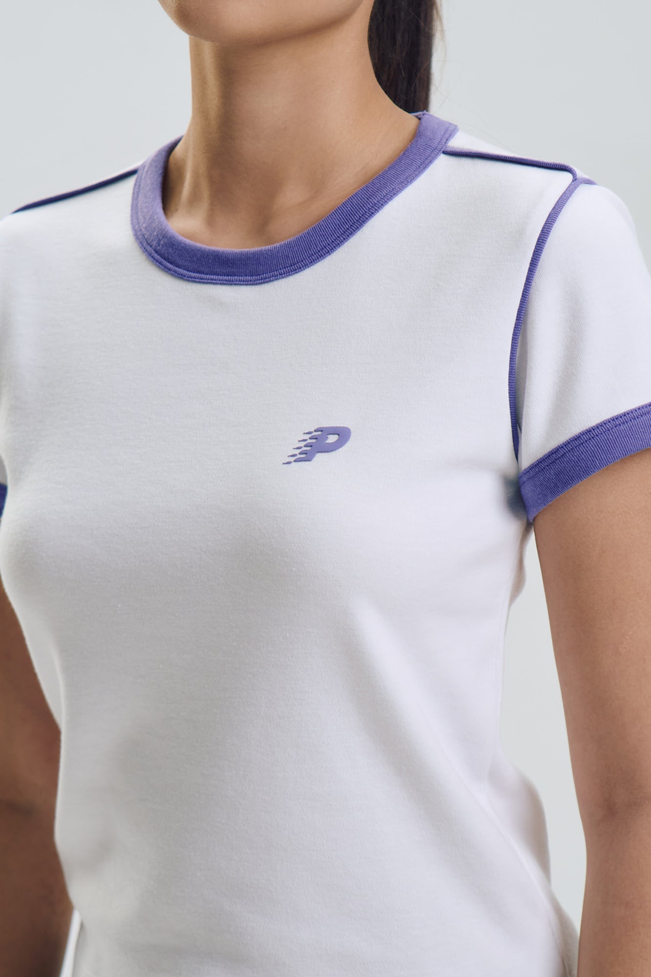 Slim Ringer Graphic T-Shirt