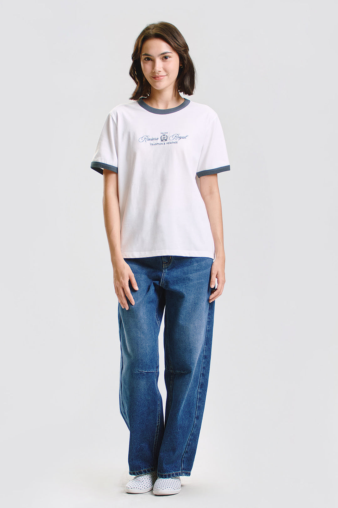 Riviera Royal Ringer Relaxed Graphic T-Shirt