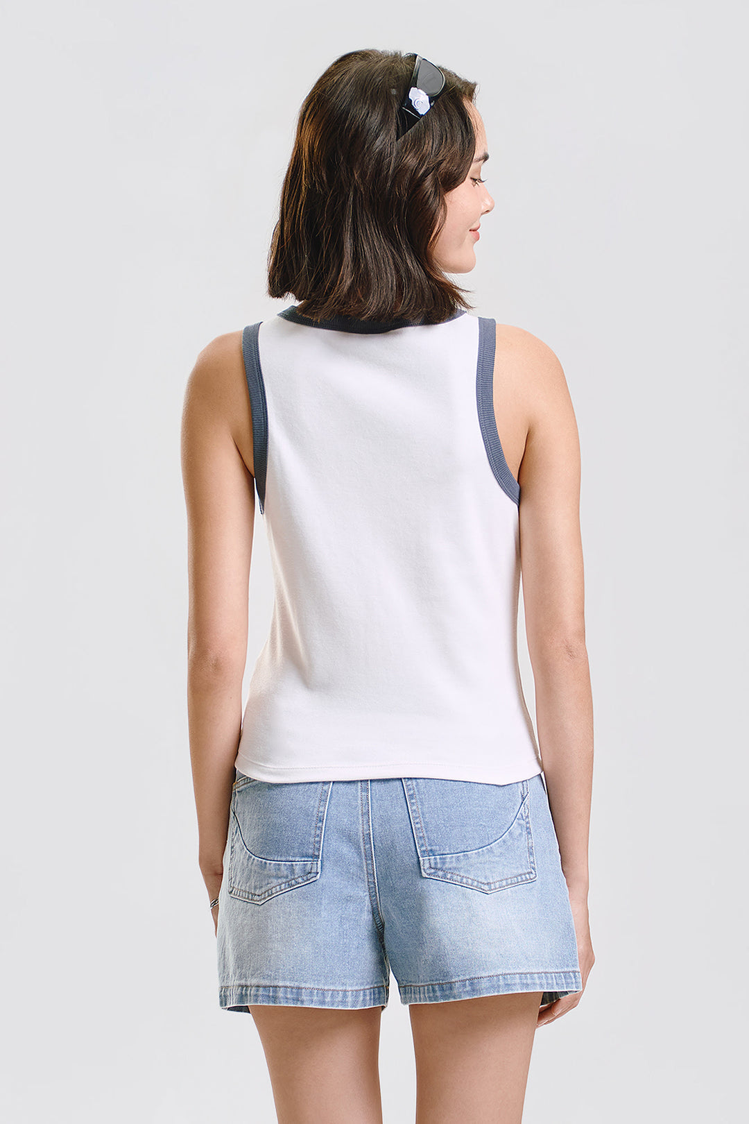 Speedway Slim Graphic Tank Top