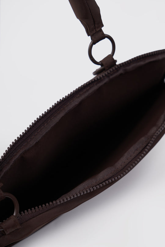 Nylon Laptop Bag with Puffy Strap and Coin Purse