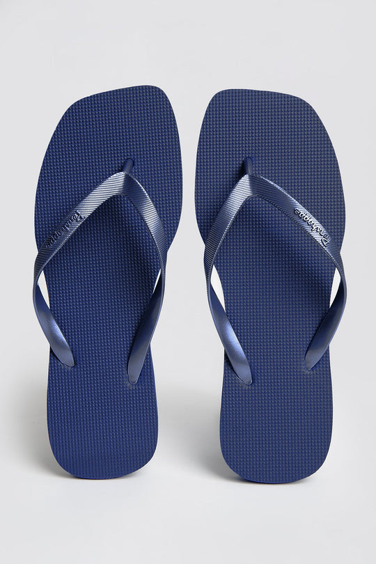 Women's Square Toe Flip Flops