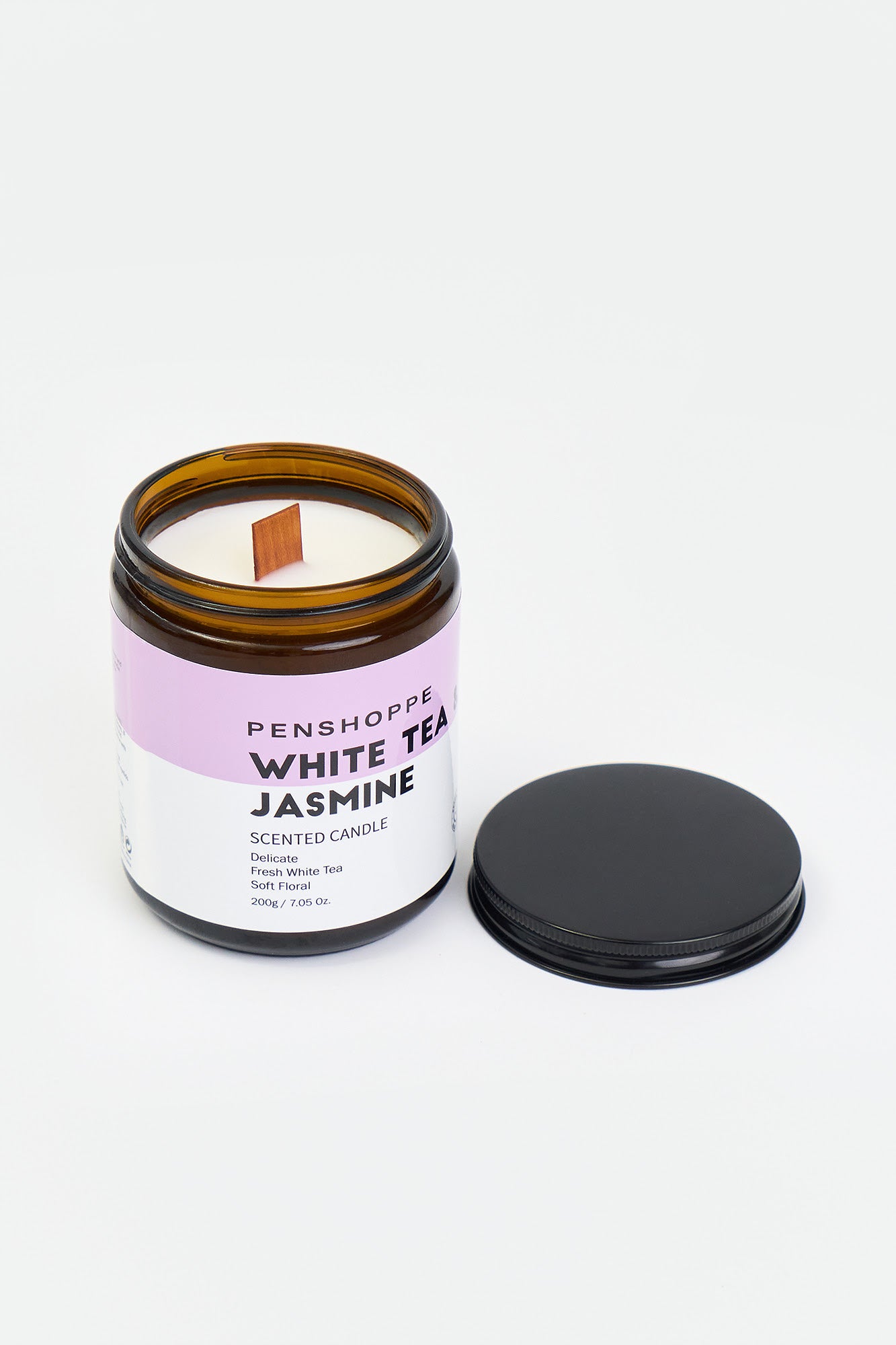 White Tea & Jasmine Scented Candle – PENSHOPPE