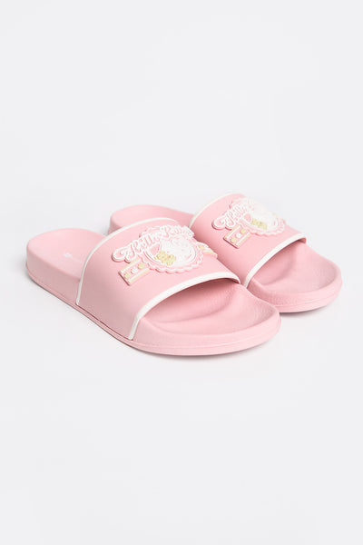 Penshoppe ❤️ Hello Kitty Women's Embossed Slides