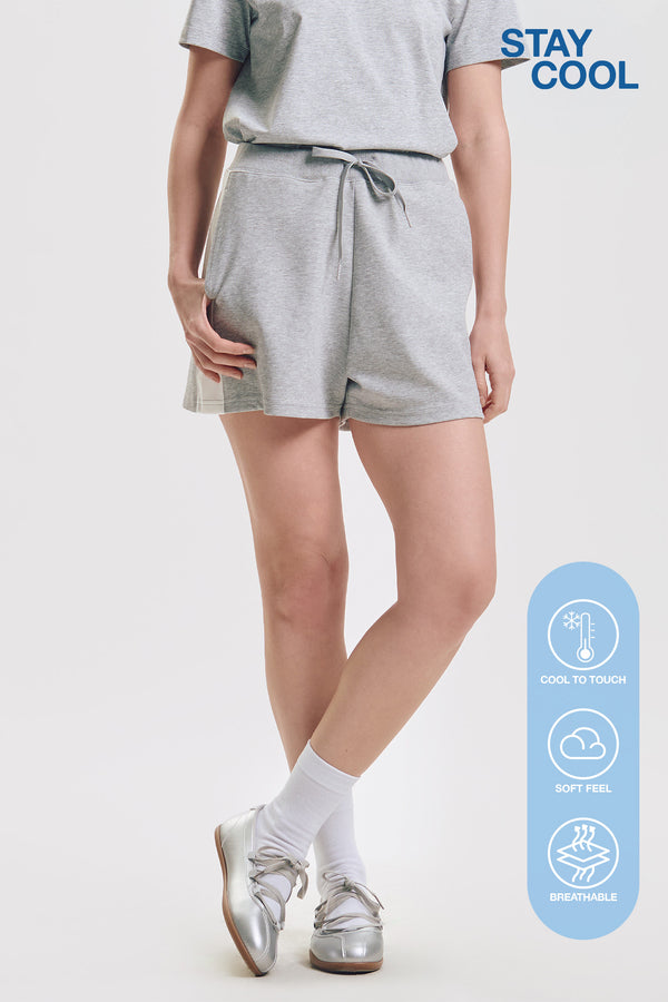 Stay Cool Knit Shorts with Side Paneling