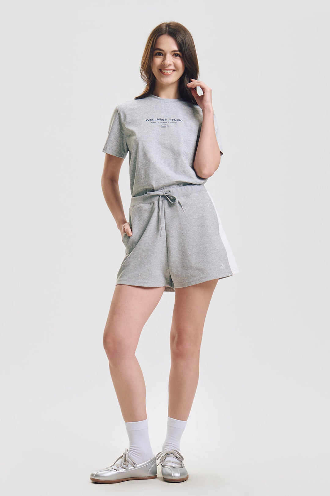 Stay Cool Knit Shorts with Side Paneling