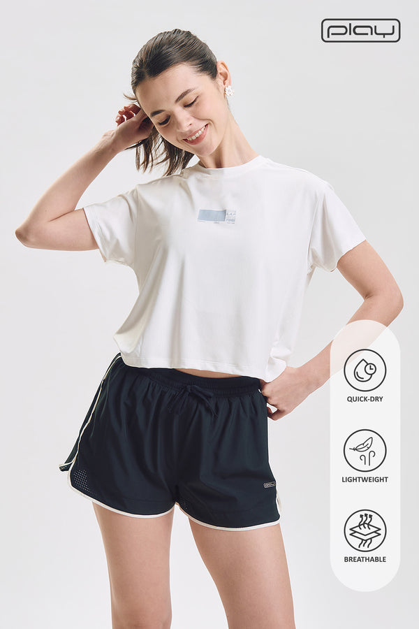 Penshoppe Play Running Club Relaxed Graphic T-Shirt