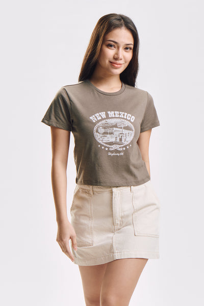 New Mexico Slim Graphic T-Shirt