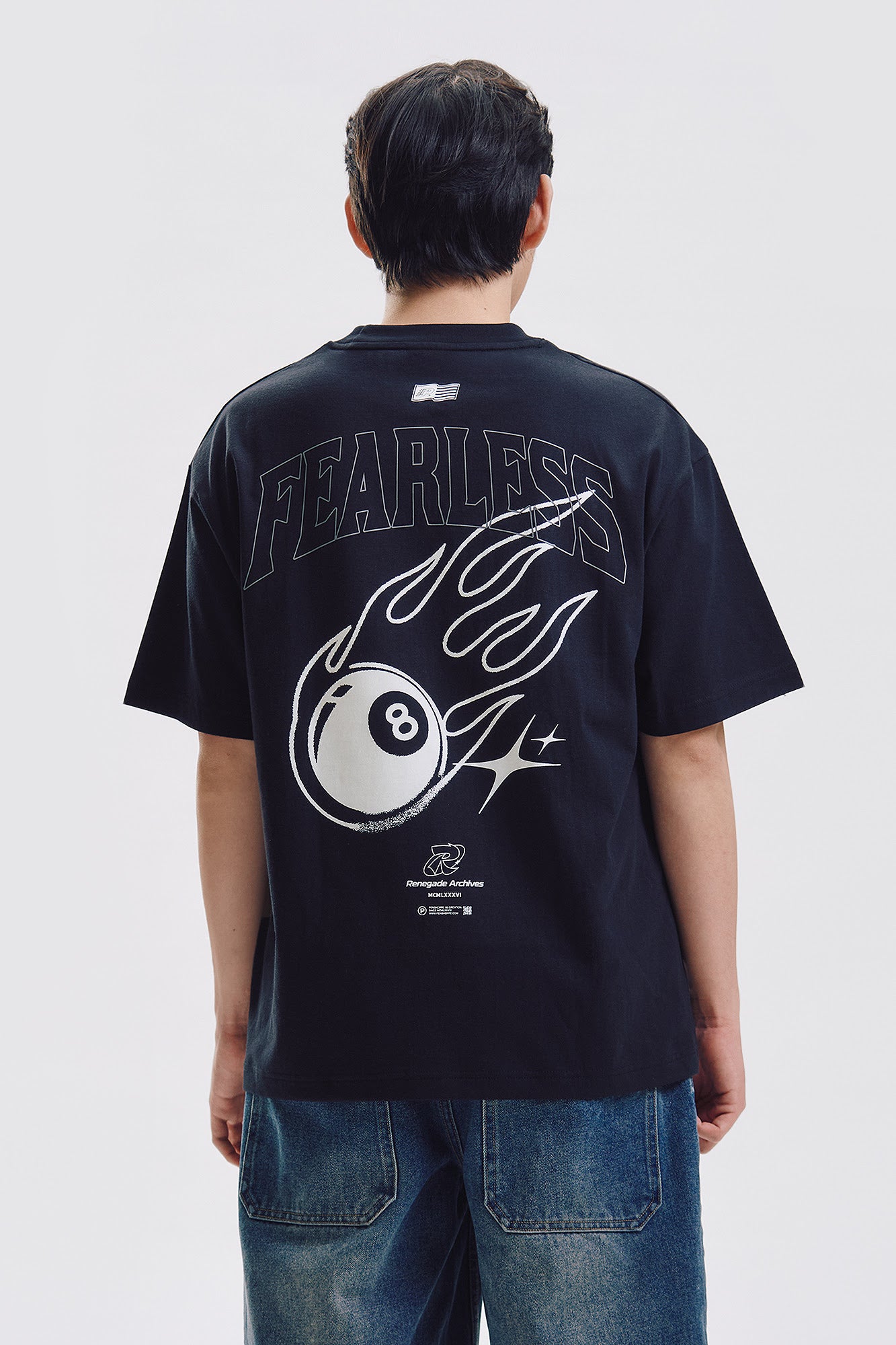 Fearless Relaxed Graphic T-Shirt – PENSHOPPE