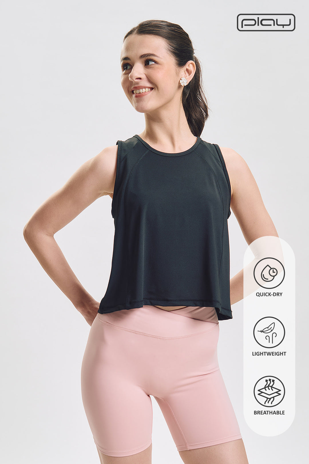 Penshoppe Play Mesh Tank Top