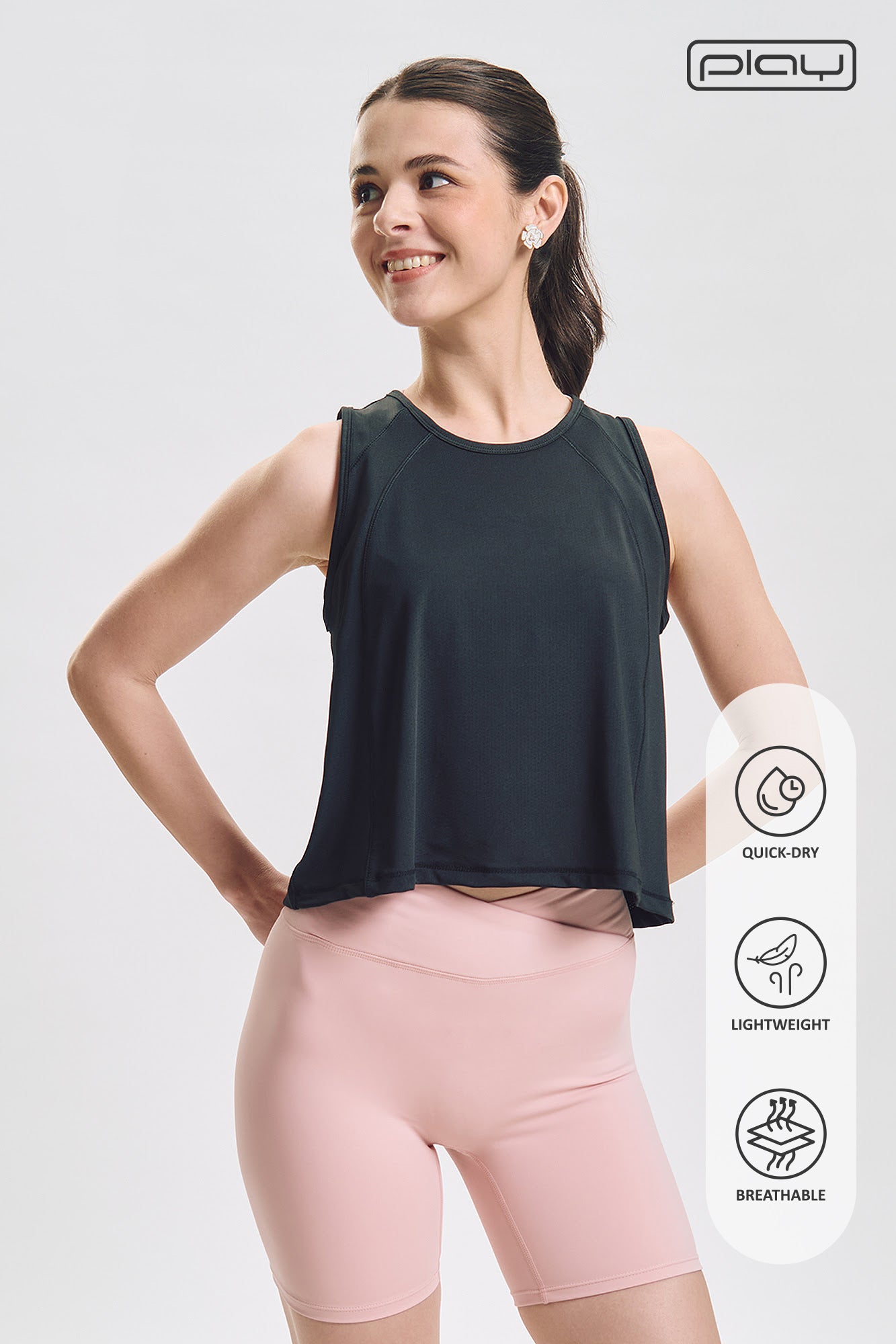 Penshoppe Play Mesh Tank Top