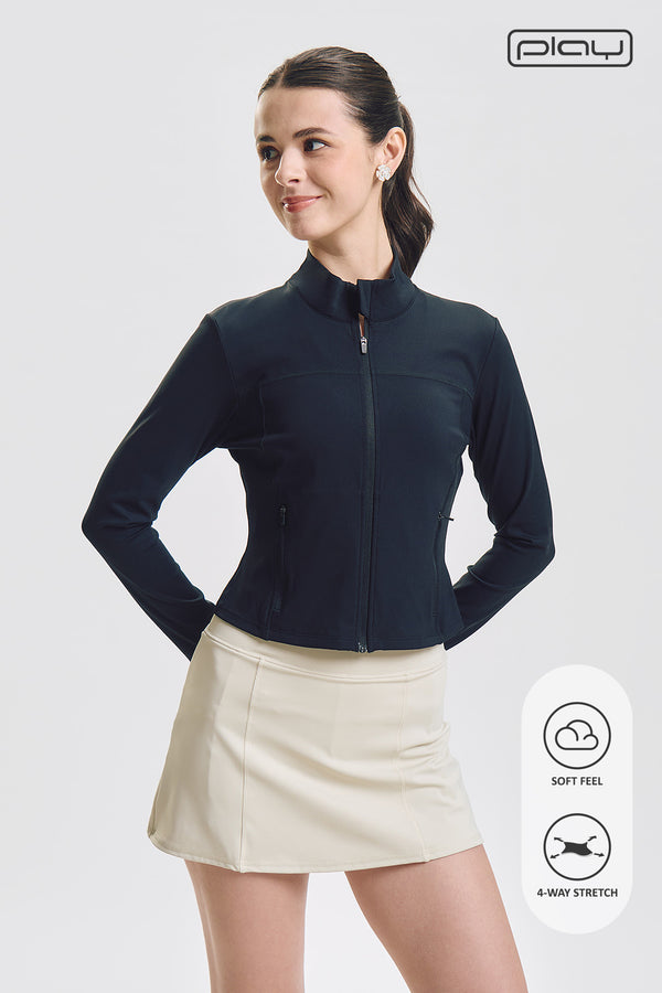 Penshoppe Play Slim Zip-Up Jacket