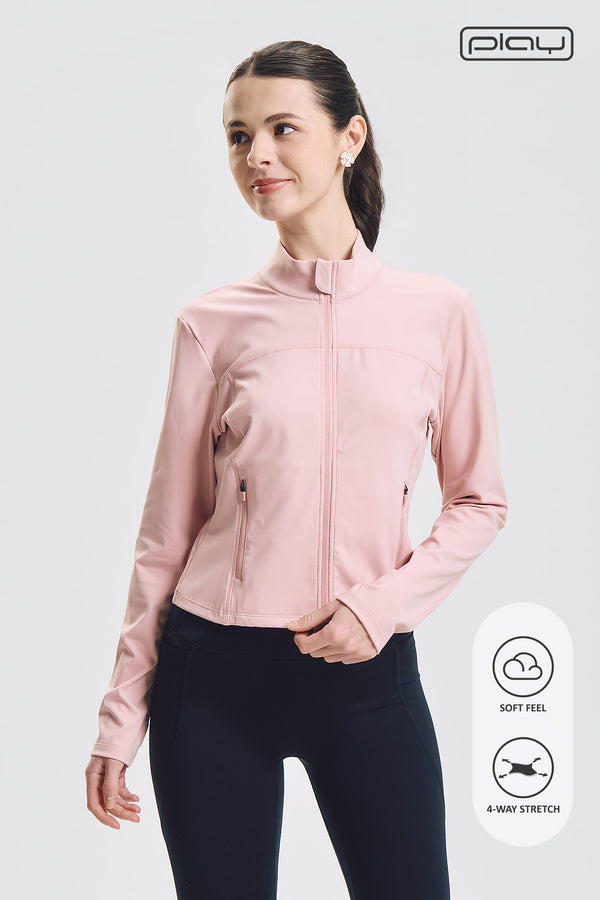 Penshoppe Play Slim Zip-Up Jacket