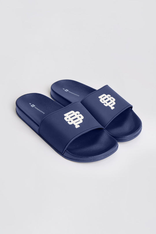 Men's One Band Contrast Slides
