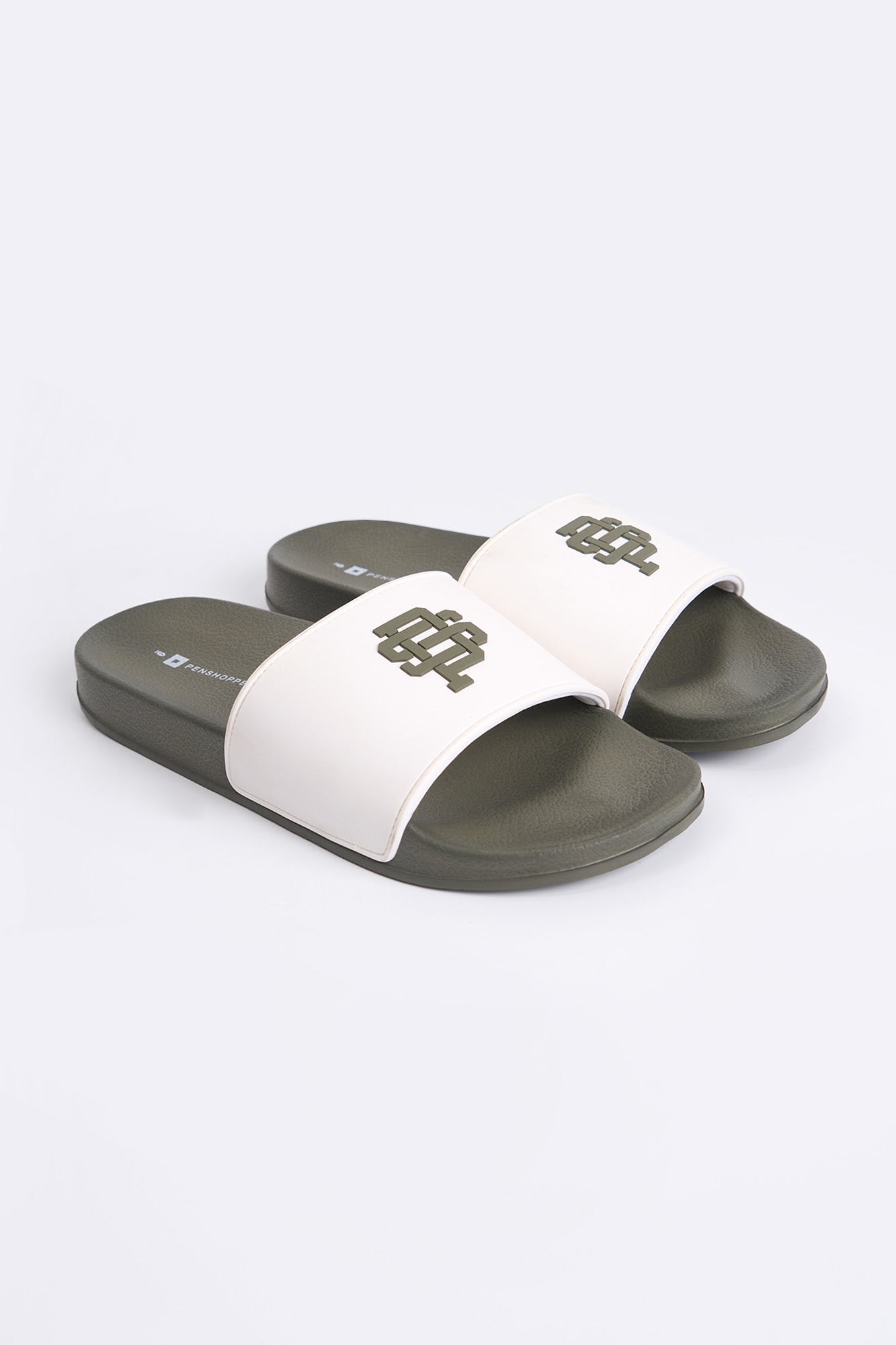 Men's One Band Contrast Slides