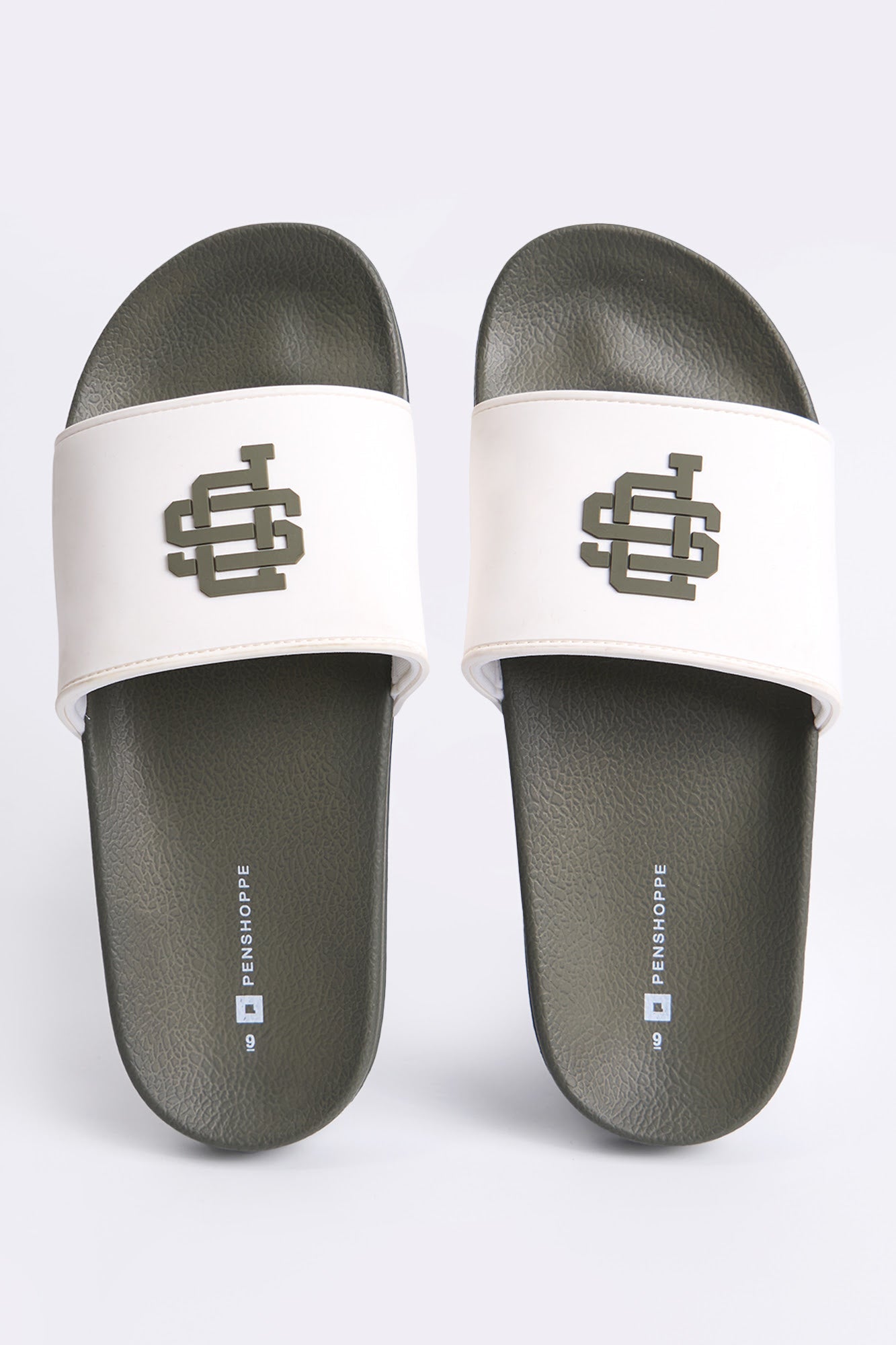 Men's One Band Contrast Slides