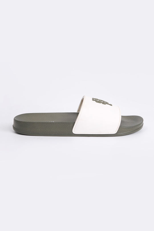Men's One Band Contrast Slides