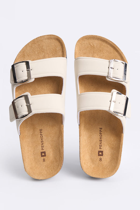 Women's Two-Band Slip On Sandals