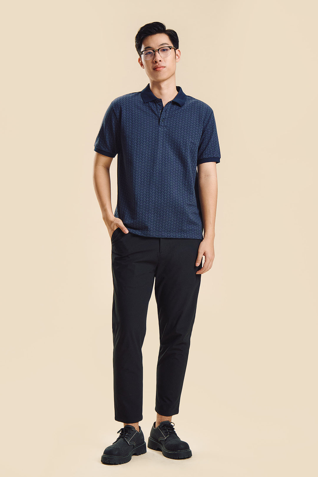 Dress Code Jacquard Polo