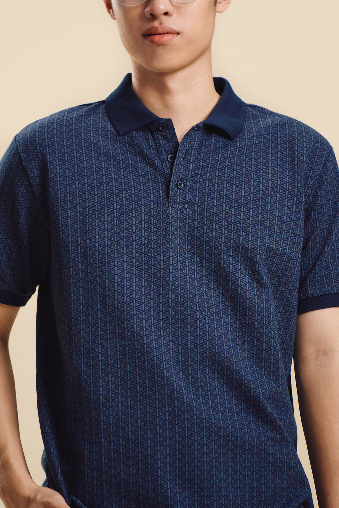 Dress Code Jacquard Polo