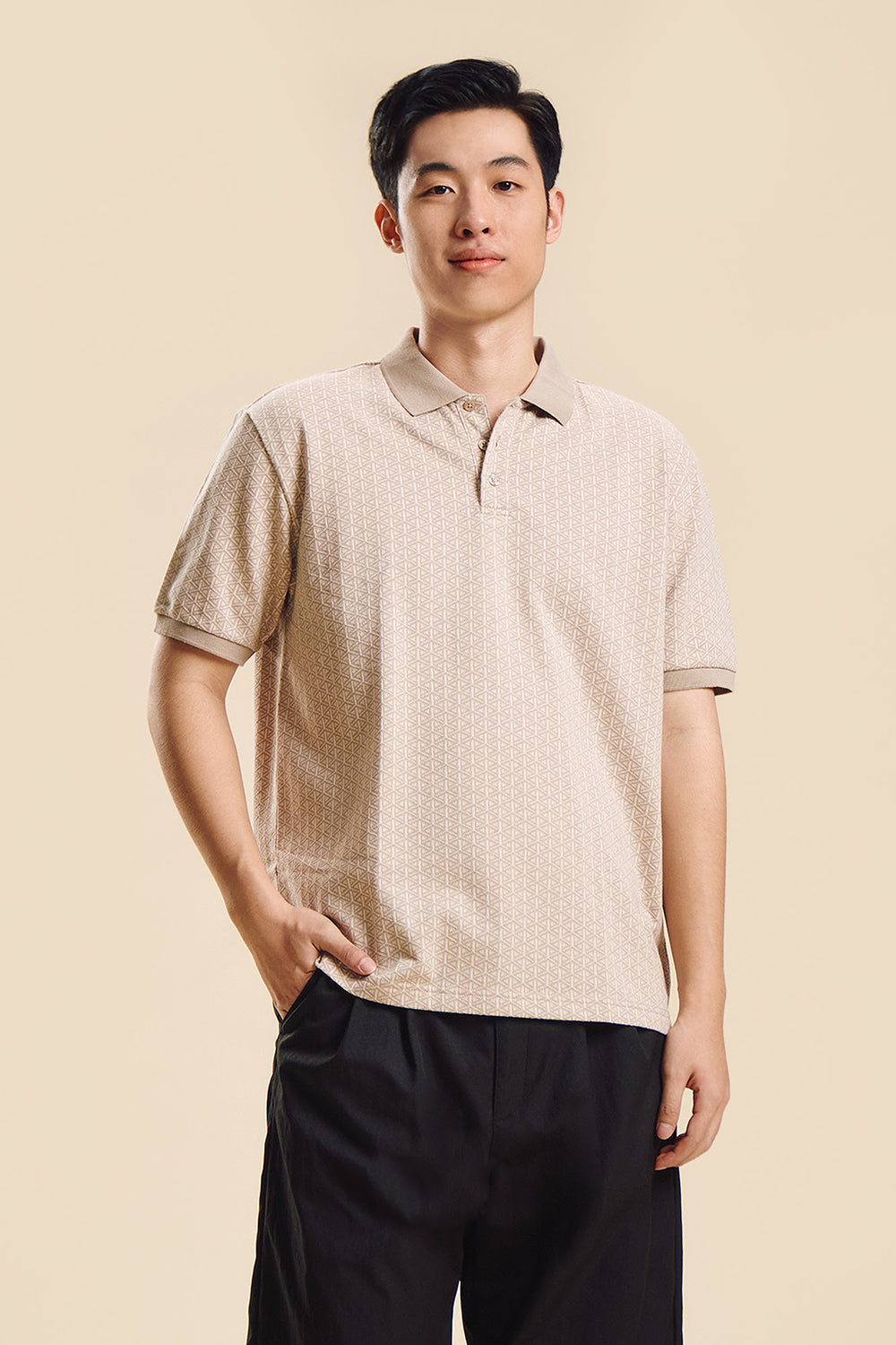 Dress Code Jacquard Polo