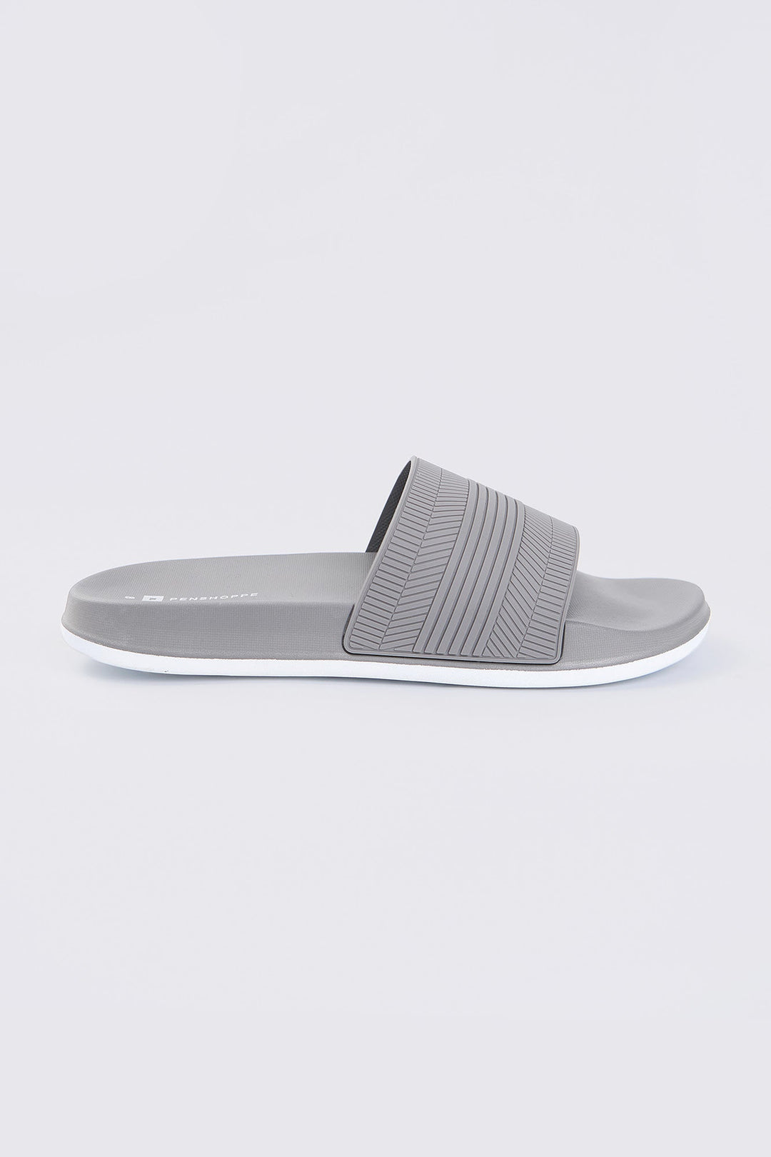 Men's Textured One Band Slides