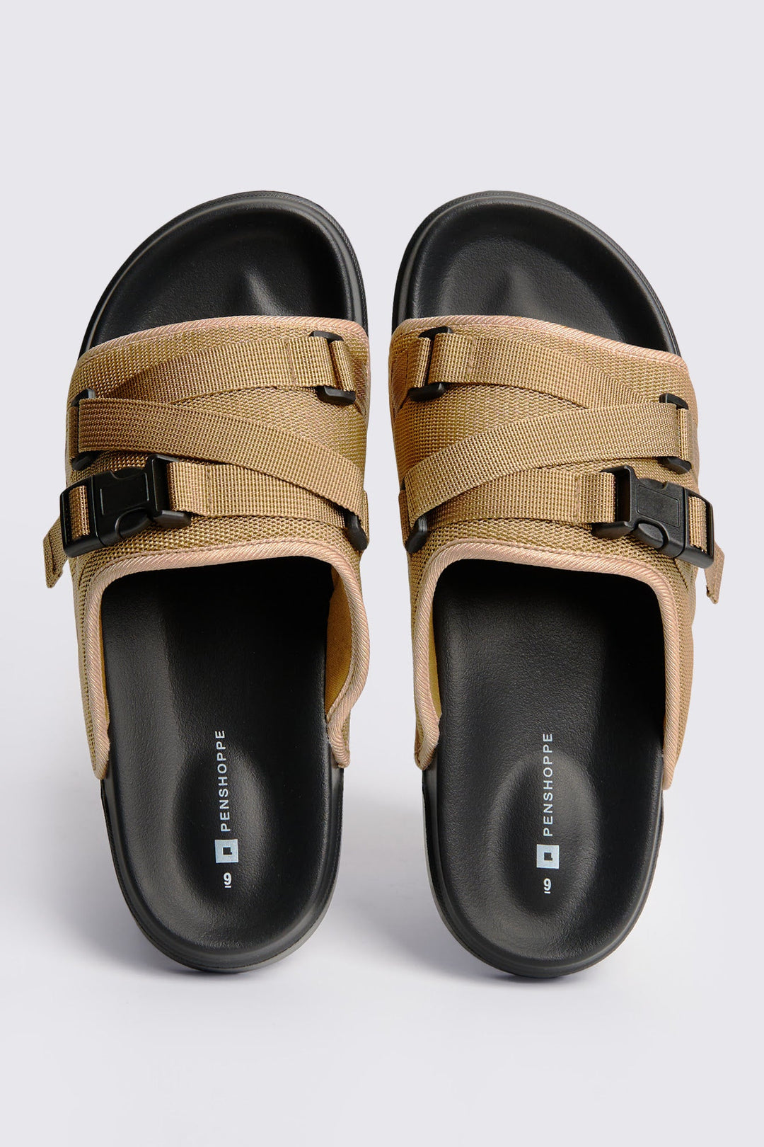 Men's One Band Mesh Slides