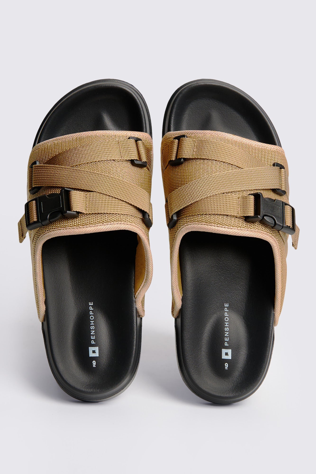 Men's One Band Mesh Slides