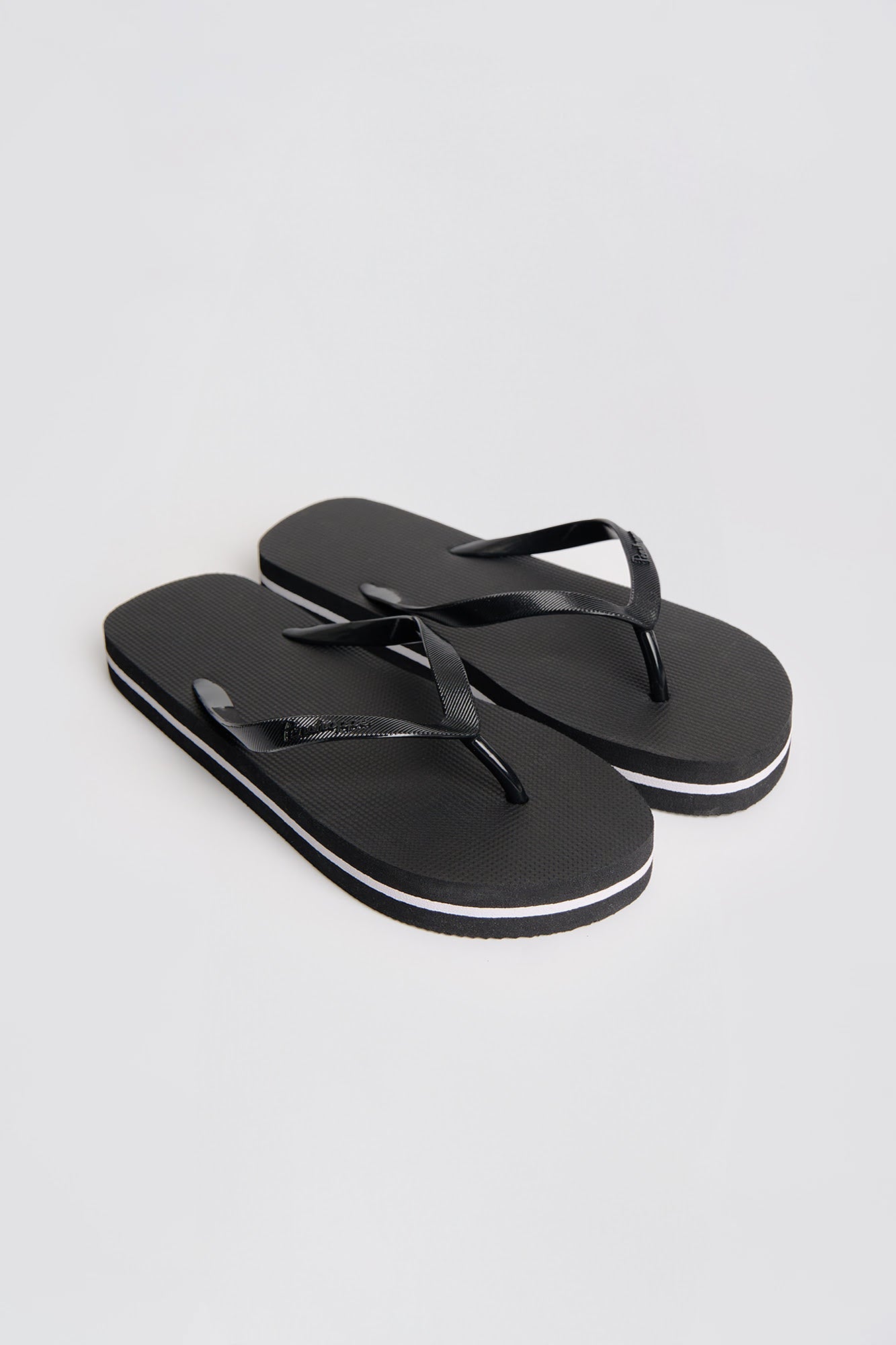 Women's Flip Flops with Metallic Strap