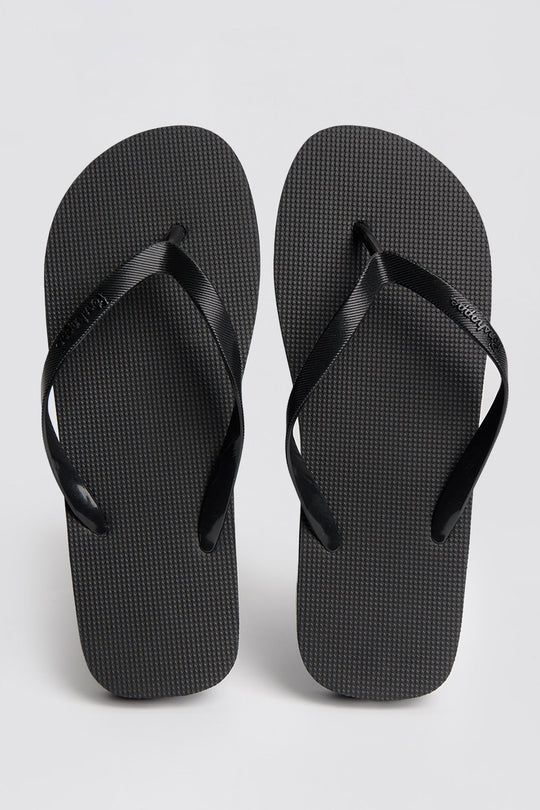 Women's Flip Flops with Metallic Strap