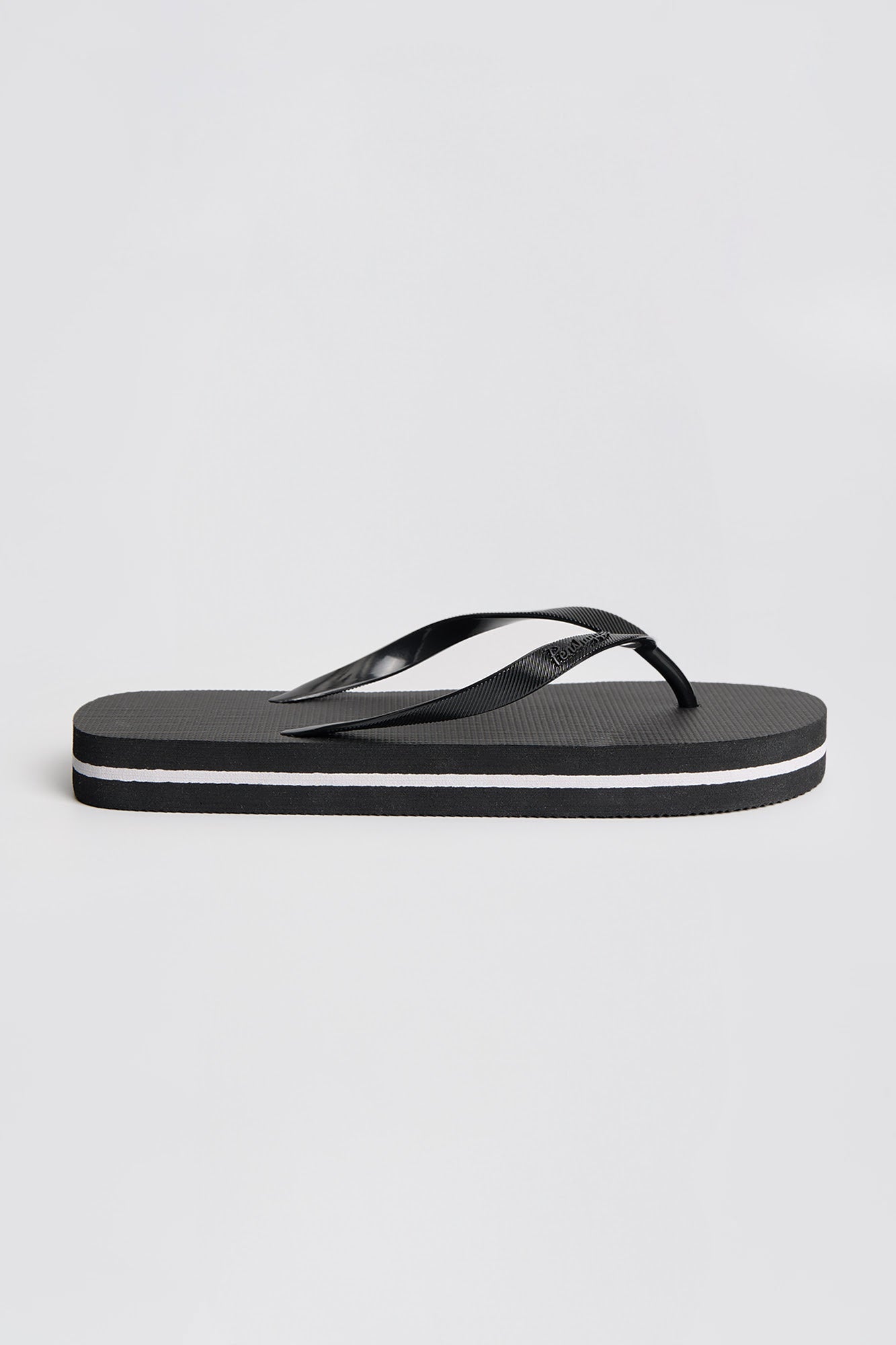 Women's Flip Flops with Metallic Strap
