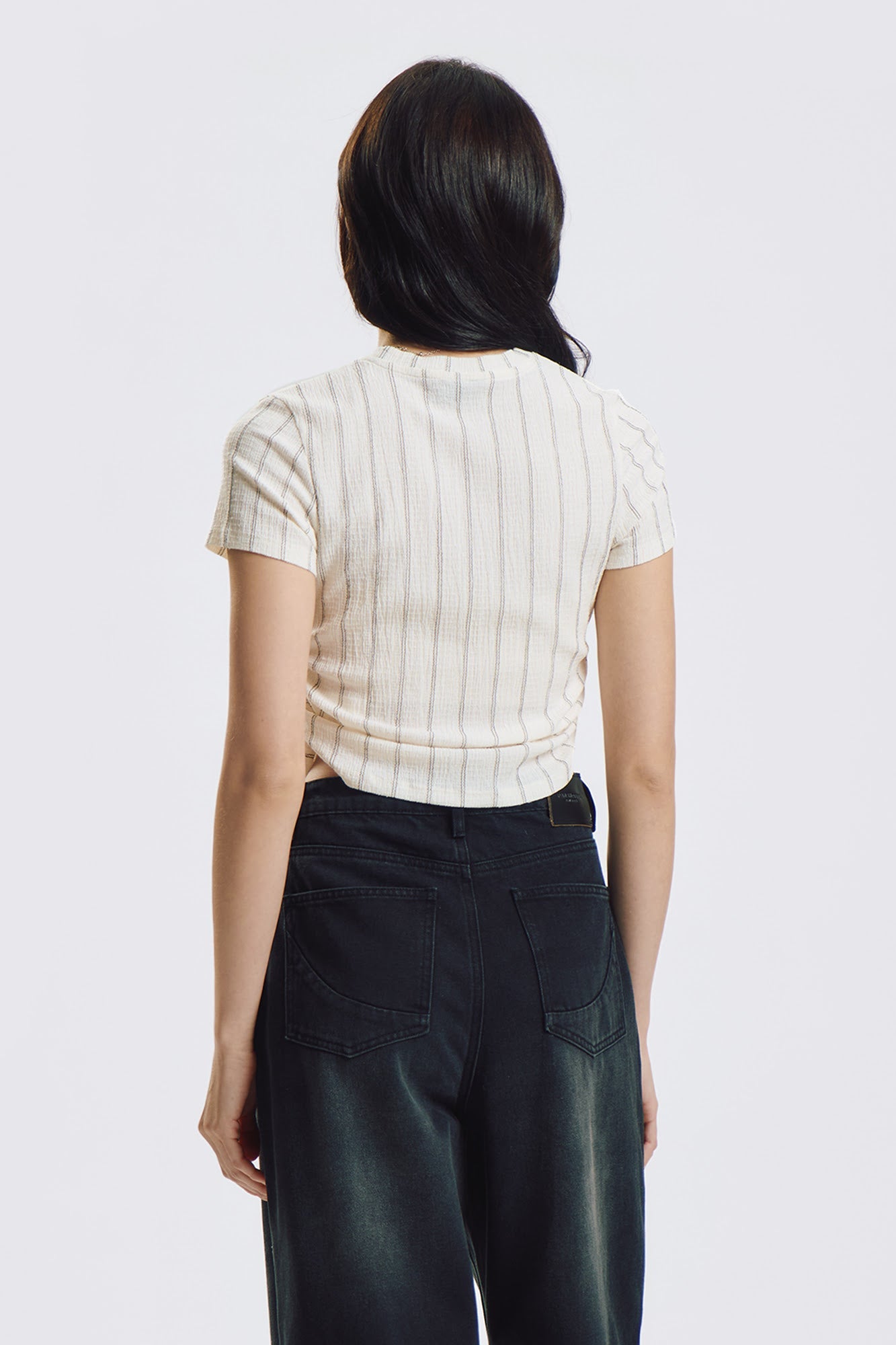 Textured Slim Branding Top