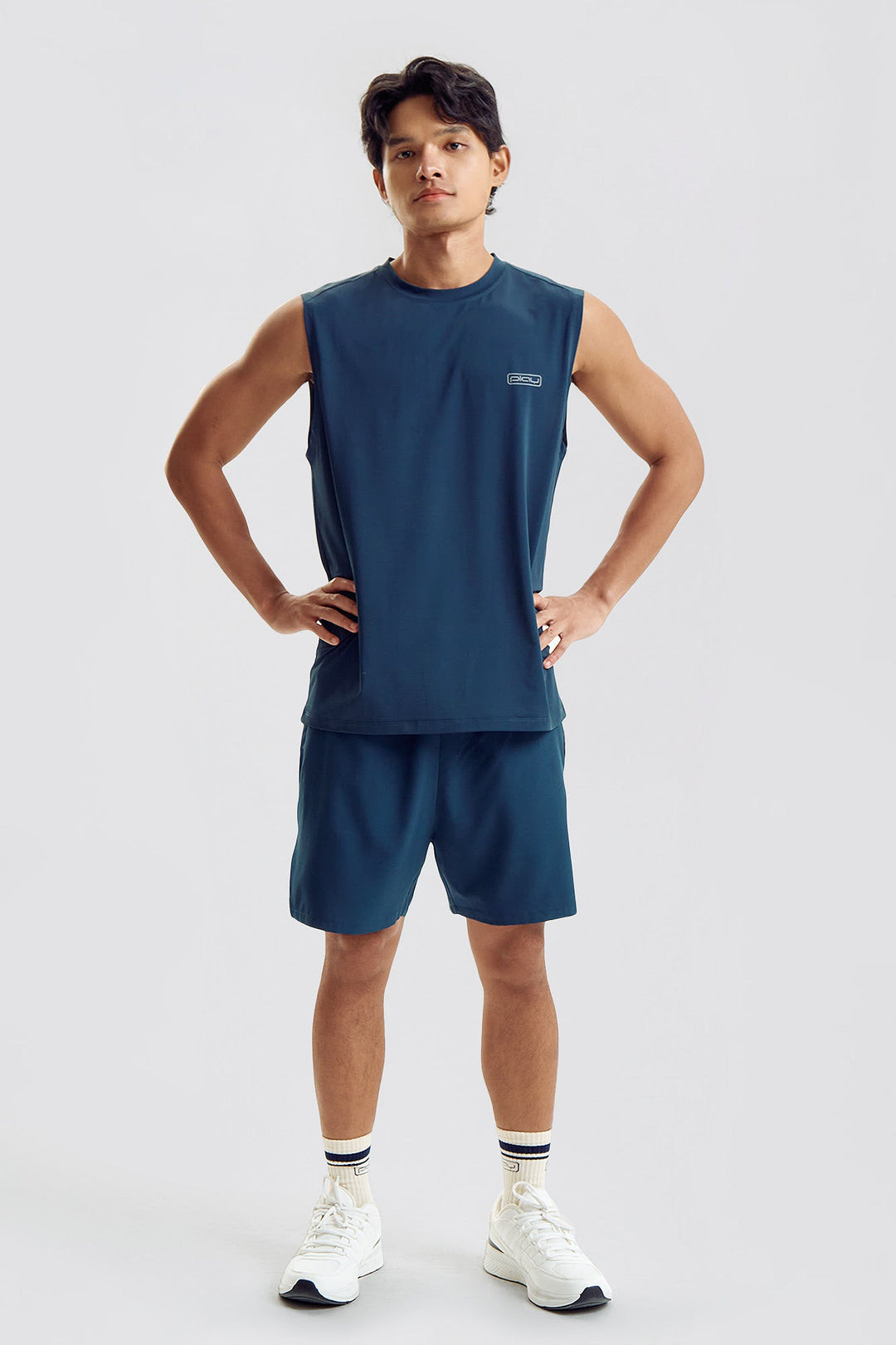 Penshoppe Play Colorblock Shorts