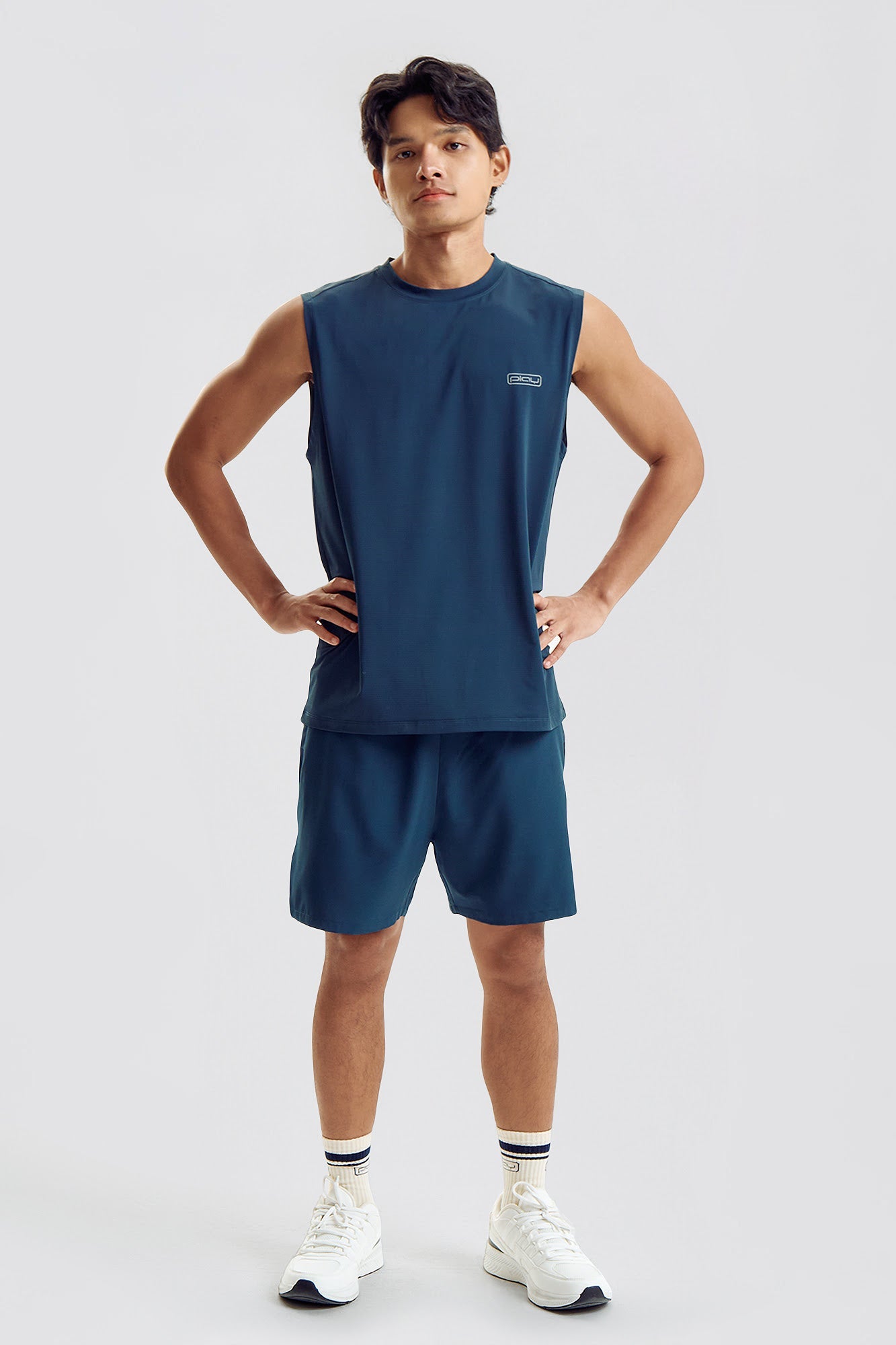 Penshoppe Play Colorblock Shorts